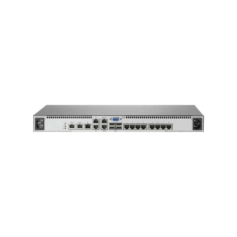 HPE AF621A 2x1Ex16 KVM IP Console Switch G2 with Virtual Media CAC